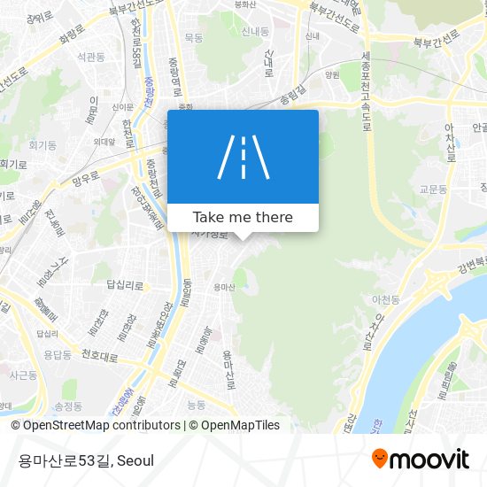 용마산로53길 map