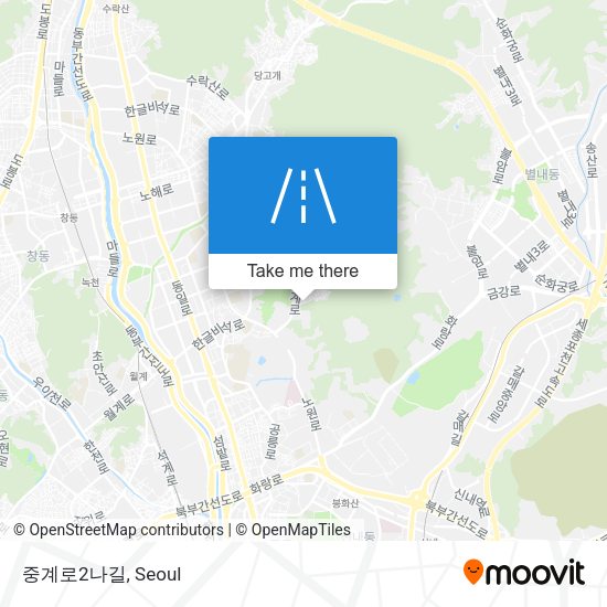 중계로2나길 map