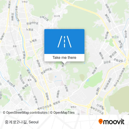 중계로2나길 map