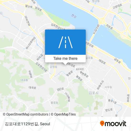 김포대로1129번길 map