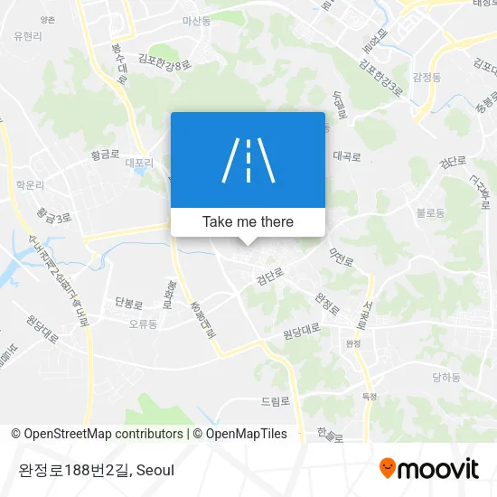 완정로188번2길 map