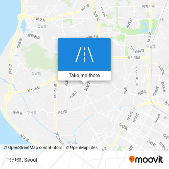 덕산로 map