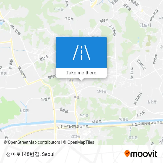 청마로148번길 map