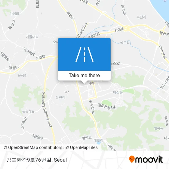 김포한강9로76번길 map