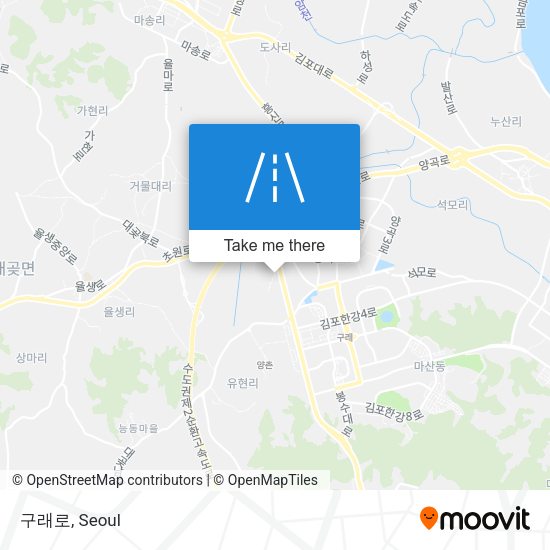 구래로 map