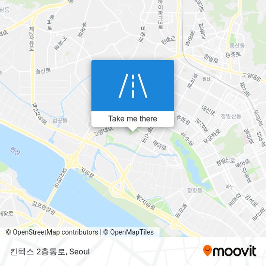 킨텍스 2층통로 map