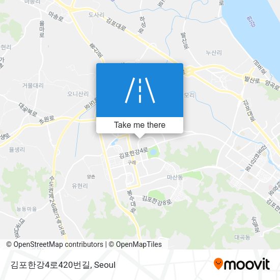 김포한강4로420번길 map
