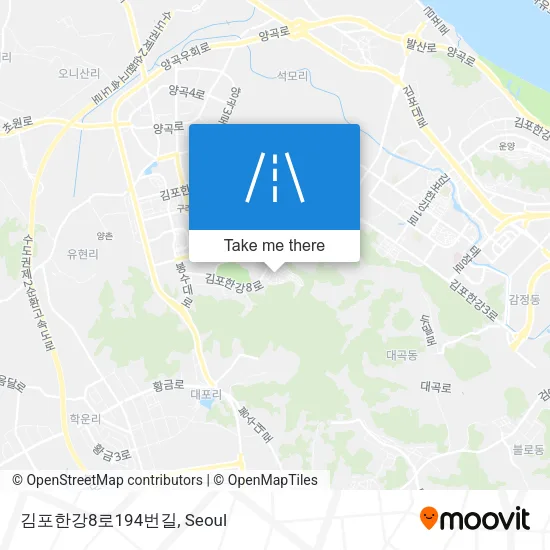 김포한강8로194번길 map