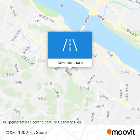 봉화로130번길 map
