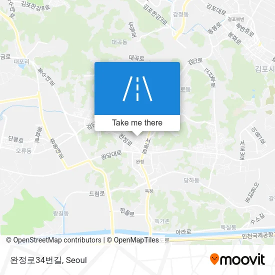 완정로34번길 map