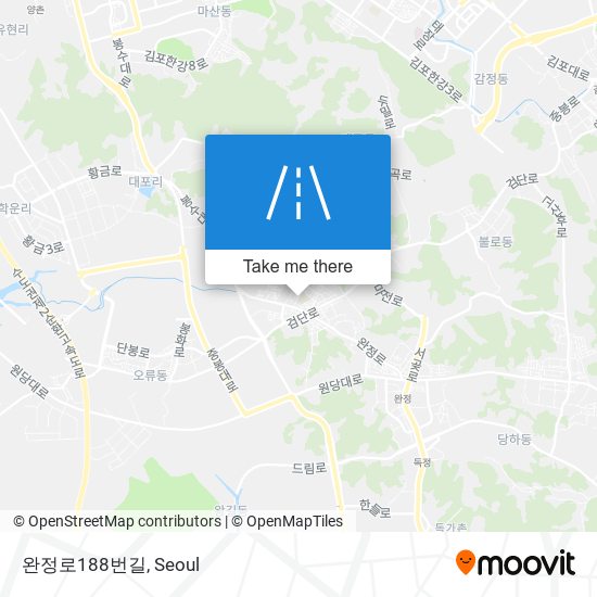 완정로188번길 map