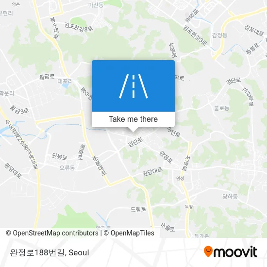 완정로188번길 map