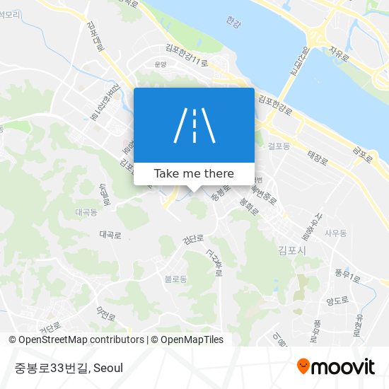 중봉로33번길 map