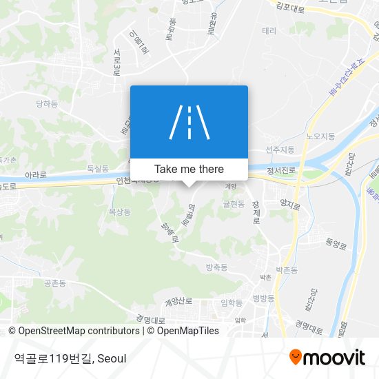 역골로119번길 map