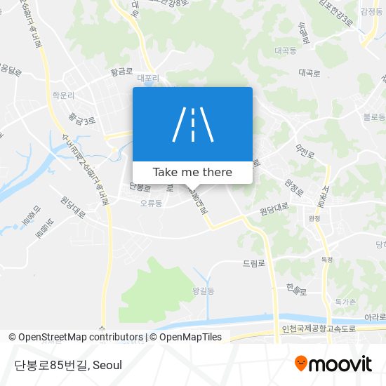 단봉로85번길 map