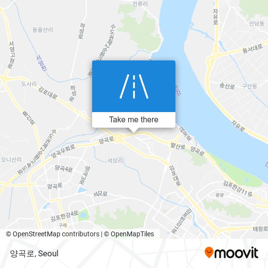 양곡로 map