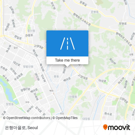 은행마을로 map