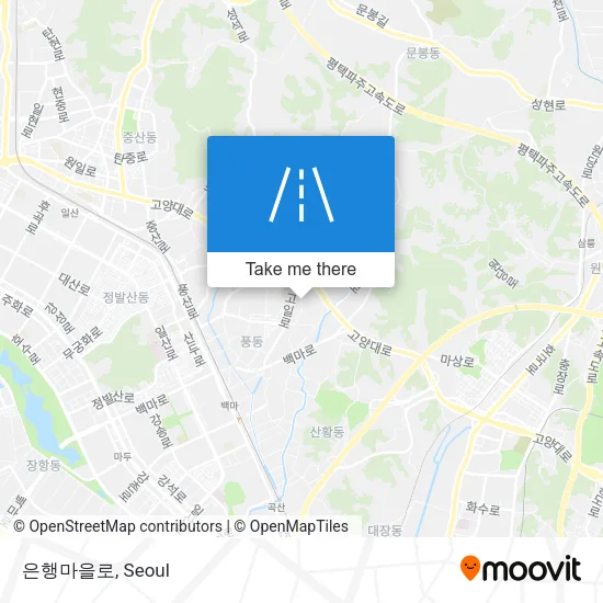 은행마을로 map
