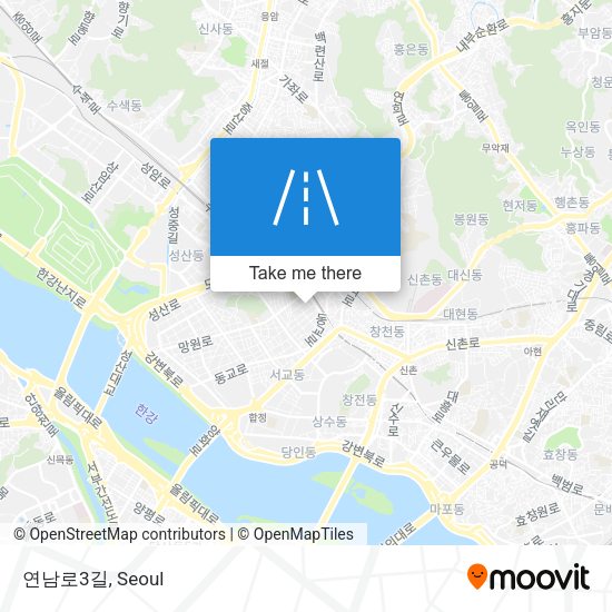 연남로3길 map