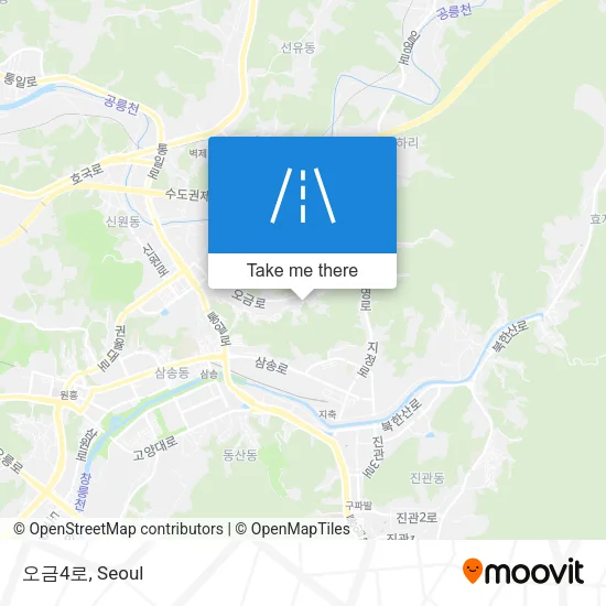 오금4로 map