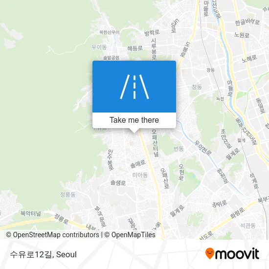 수유로12길 map
