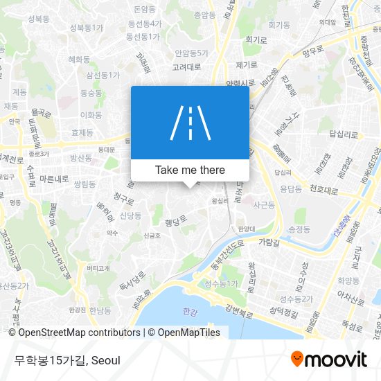 무학봉15가길 map