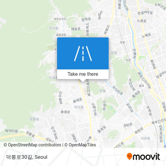 덕릉로30길 map
