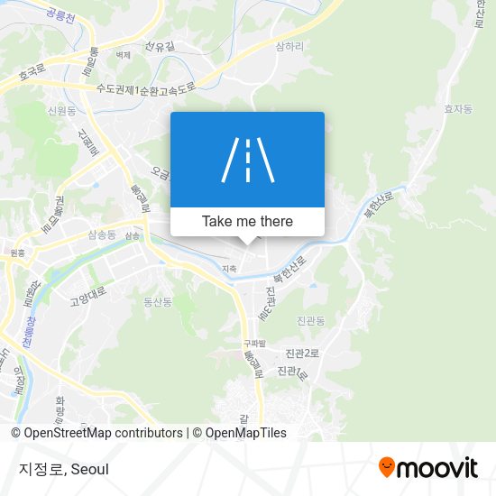 지정로 map