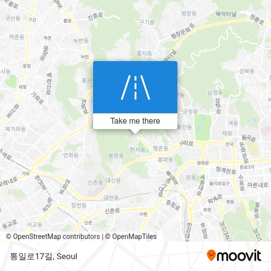 통일로17길 map