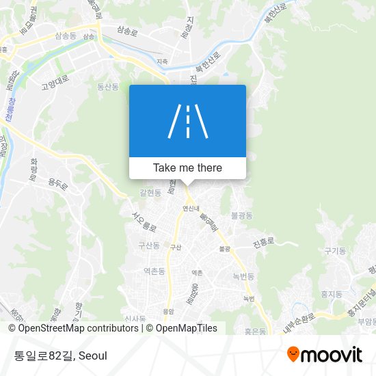 통일로82길 map
