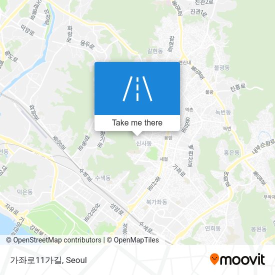가좌로11가길 map