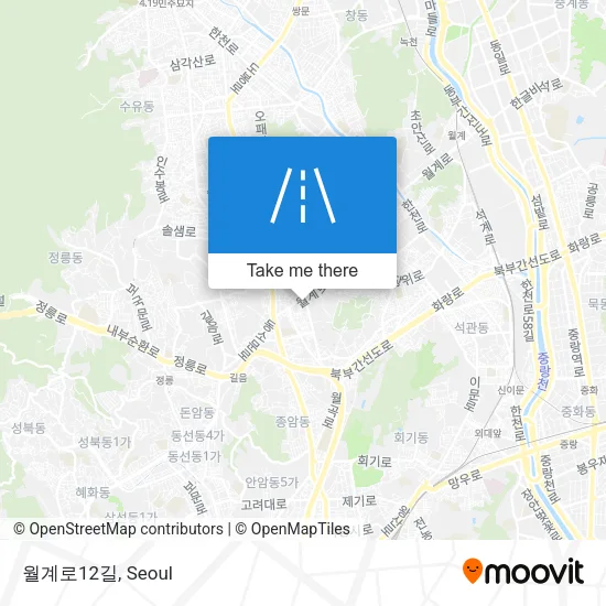 월계로12길 map