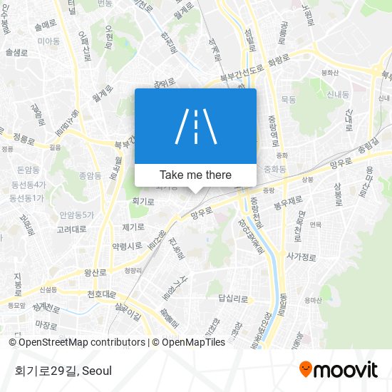 회기로29길 map