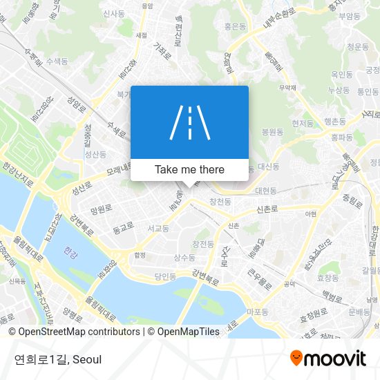 연희로1길 map
