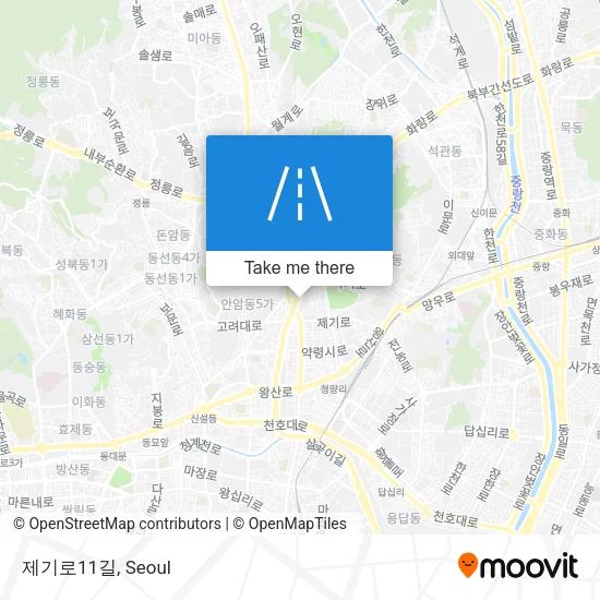 제기로11길 map
