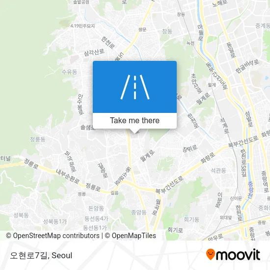 오현로7길 map