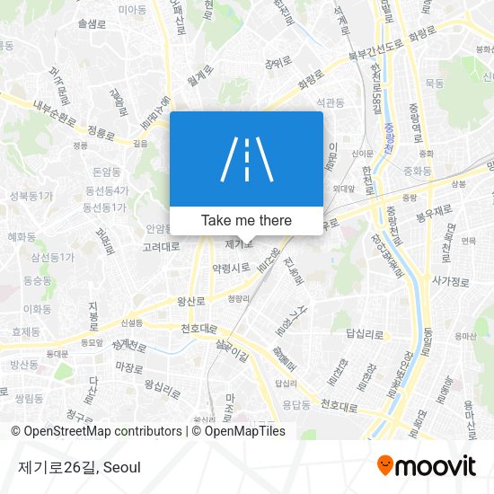 제기로26길 map