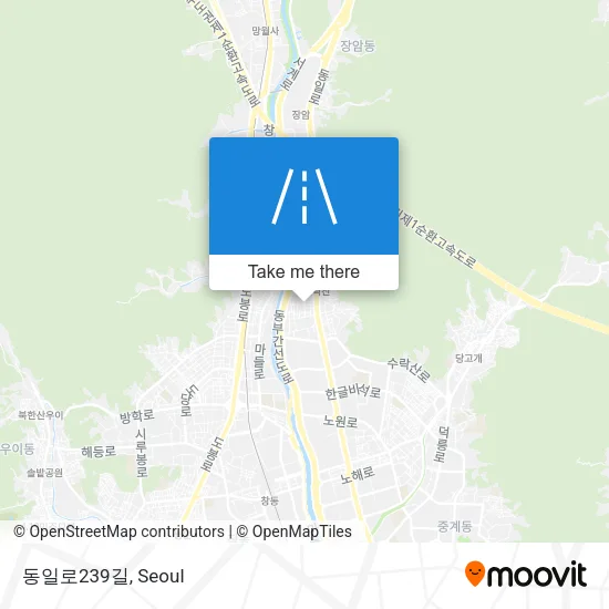 동일로239길 map