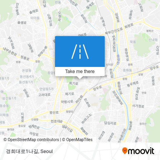 경희대로1나길 map