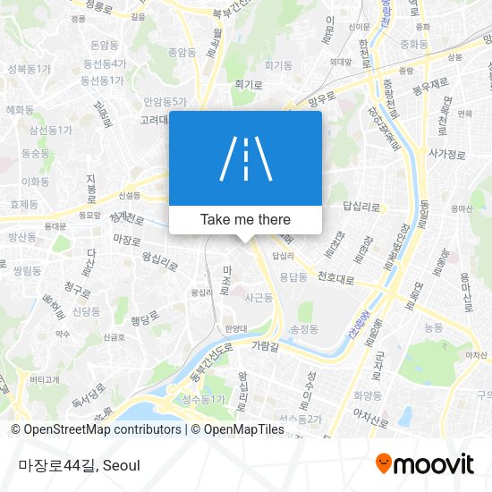 마장로44길 map