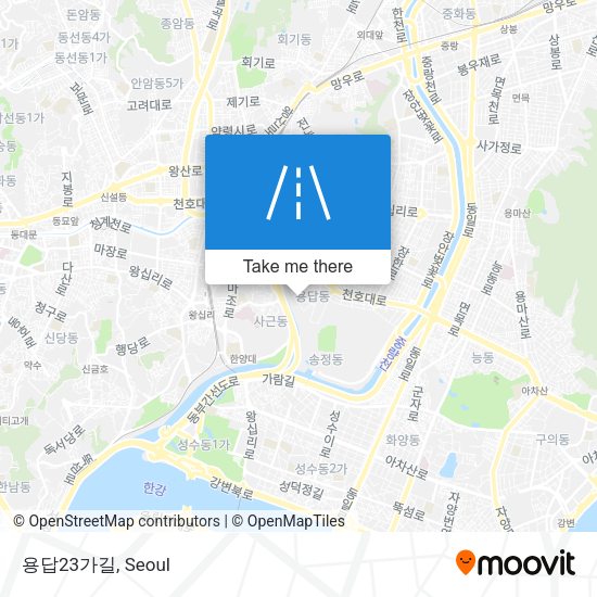 용답23가길 map