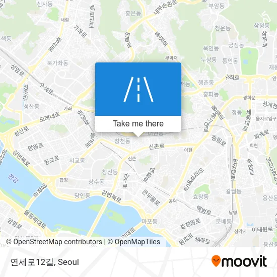 연세로12길 map