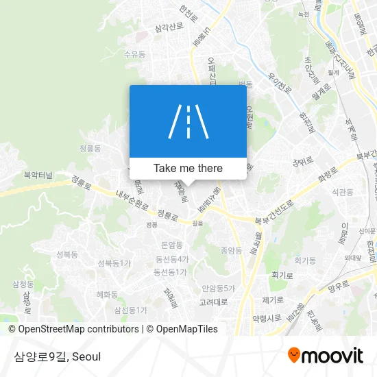 삼양로9길 map