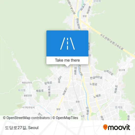 도당로27길 map