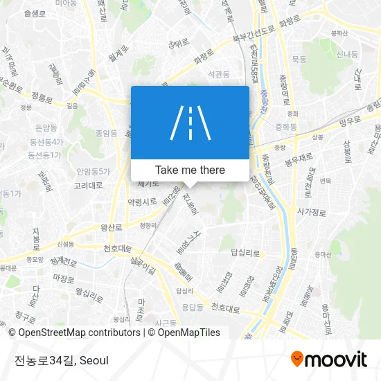 전농로34길 map