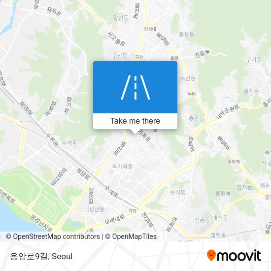 응암로9길 map