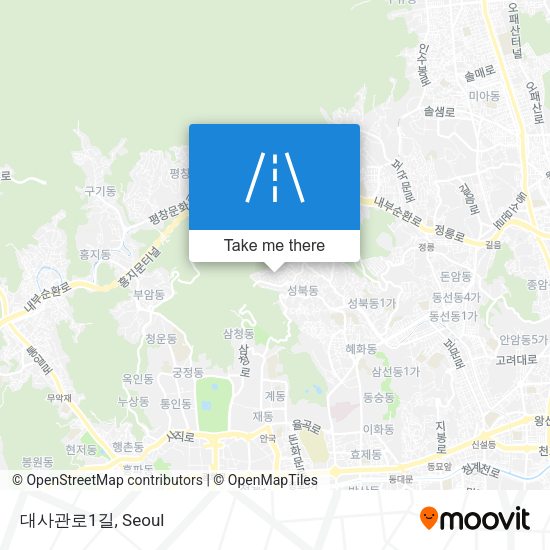 대사관로1길 map