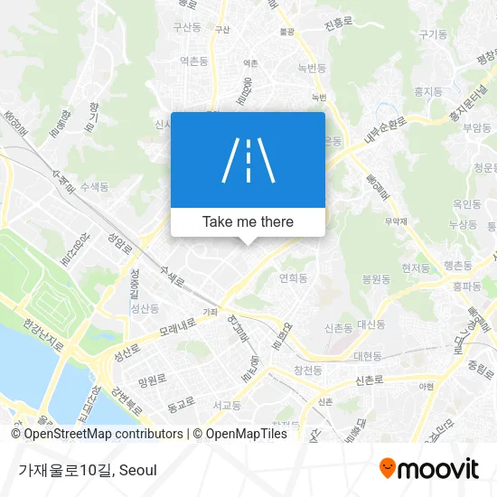 가재울로10길 map
