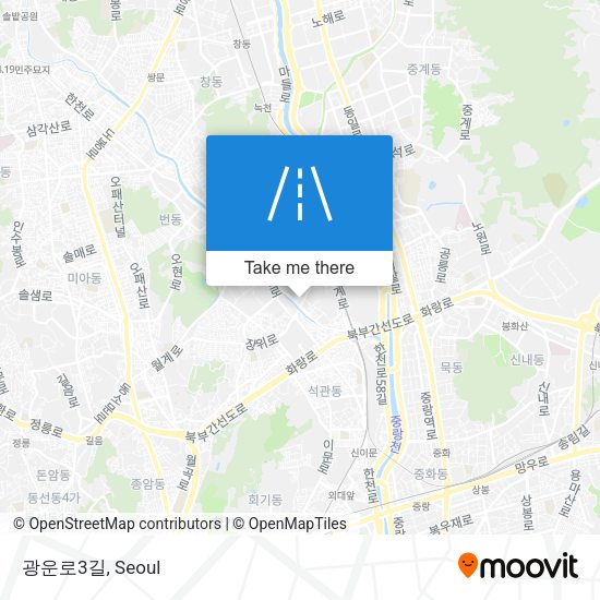 광운로3길 map