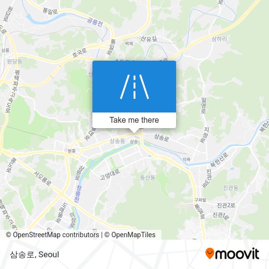 삼송로 map